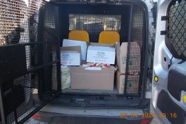 Nie tylko dostarczamy paczki żywnościowe dla osób poddanych kwarantannie, ale także …